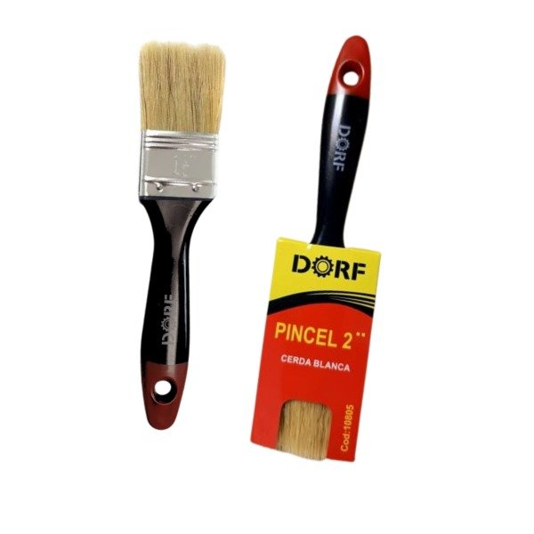 Producto - 10805    PINCEL VIROLA 1 CERDA BLANCA 2"       DORF