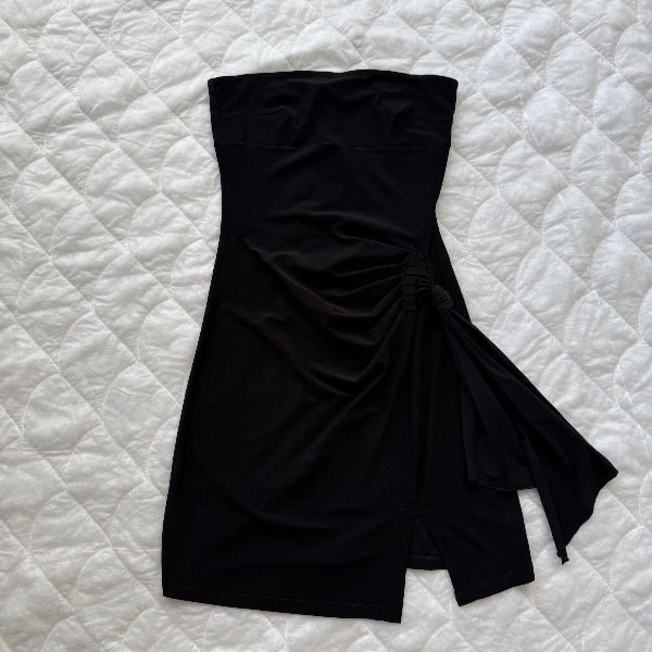 Producto - black strapple office dress