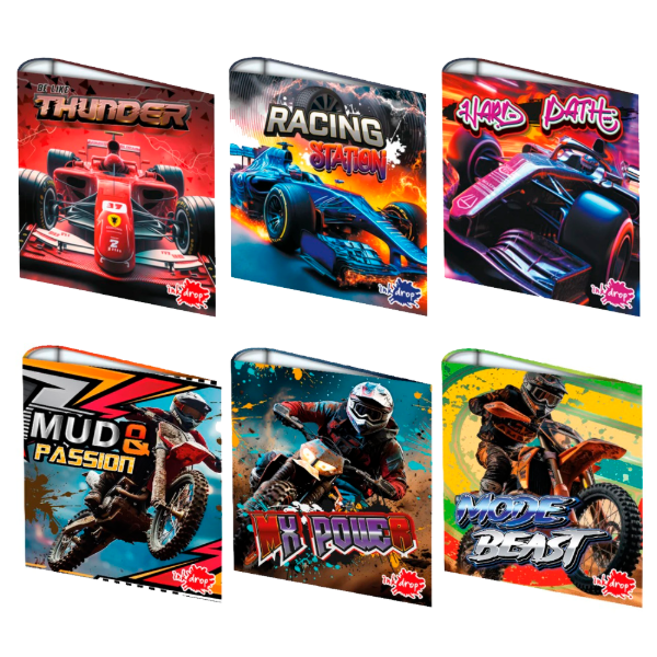 Producto - CARPETAS 3X40 INKDROP NENE SURT