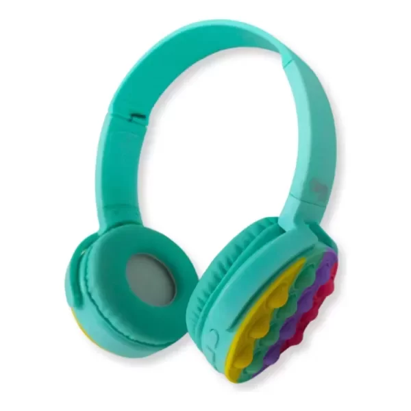 Producto - Auriculares Vincha Pop It Inalámbrico Bluetooth Arcoíris