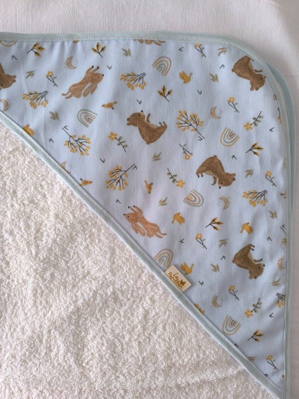 Producto - Toalla ositos celestes