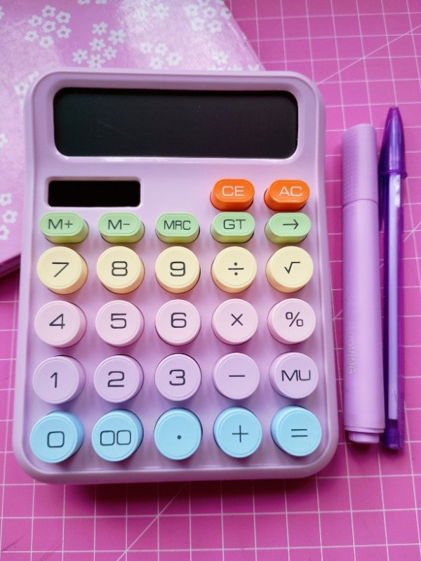 Producto - Calculadora Retro Lila