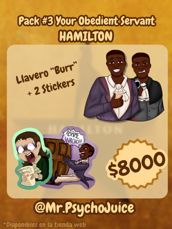 Producto - Pack #3 Your Obedient Servant