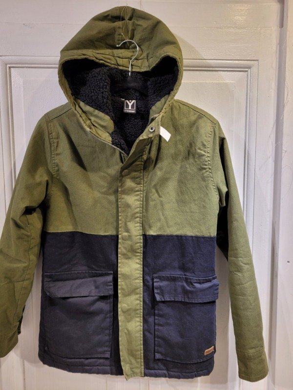 Producto - Campera Y TU QUIQUE gabardina y corderito Talle 14 años - PRECIO: 72X