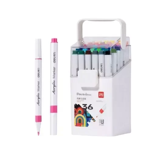 Producto - Marcadores acrilicos Deli Finenolo x36