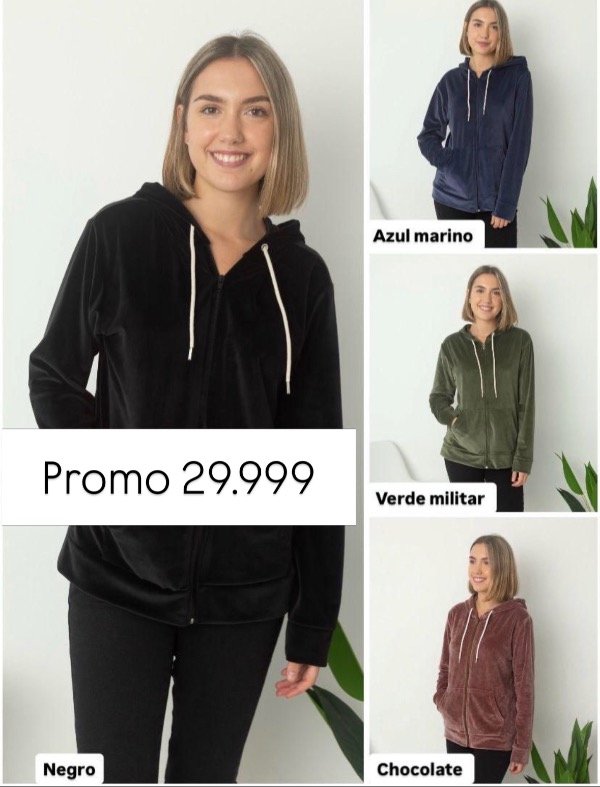 Producto - Campera plush asesoramiento por Wp