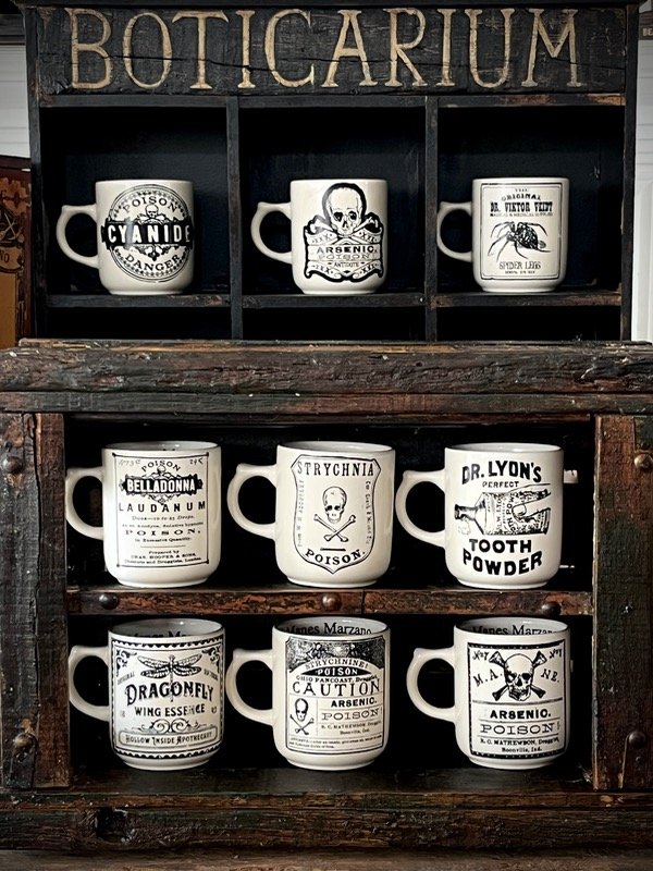 Producto - Tazas chicas Venenum - Boticarium