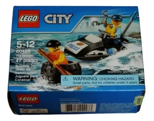 Producto - Lego 60126 City Tire Escape 47 Piezas
