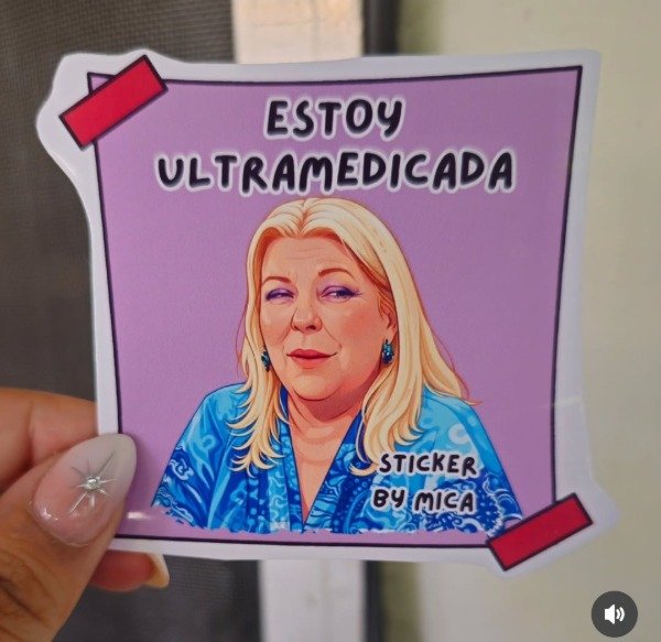 Producto - Sticker ultra medicada