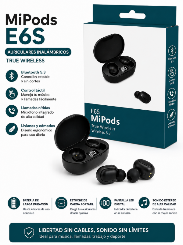 Producto - Auricular E6S