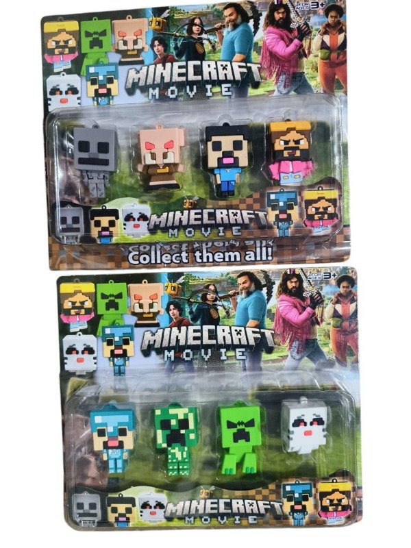 Producto - BLISTER X4 MINECRAFT INTERCAMBIABLE