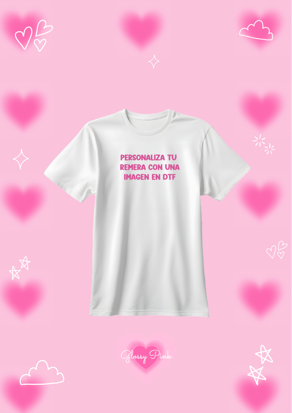 Producto - Personaliza tu Remera con una imagen en DTF