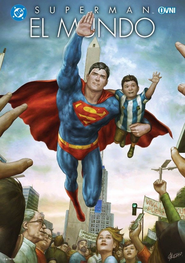 Producto - DC - SUPERMAN: EL MUNDO (trae poster)