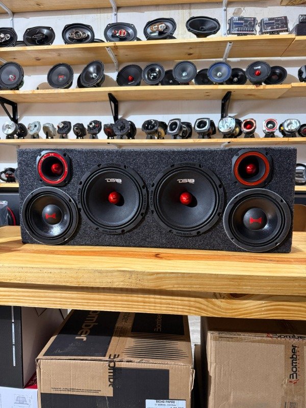 Producto - RAKERA PARA POTENCIAR MEDIOS 8" DS18, MEDIOS V6 Y TW DYNA D2