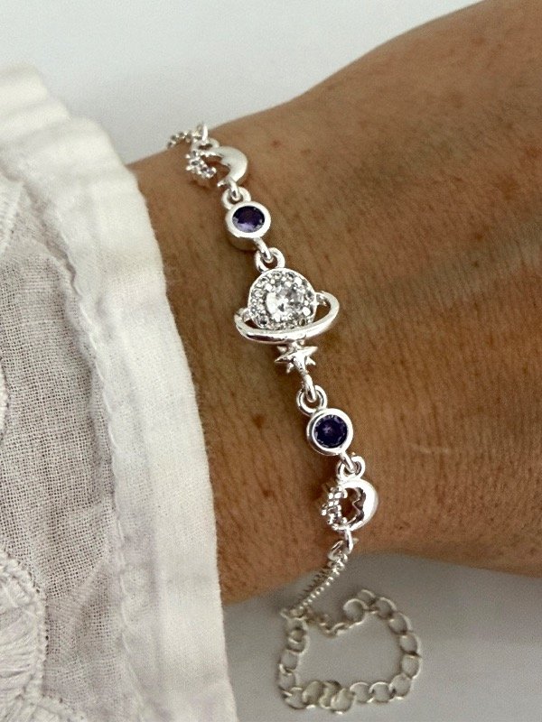 Producto - PB1495 Pulsera con cubic y micropave 16 + 4 cm