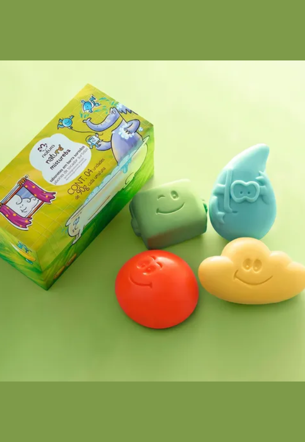 Producto - Natura Jabon mamá y bebe 4u