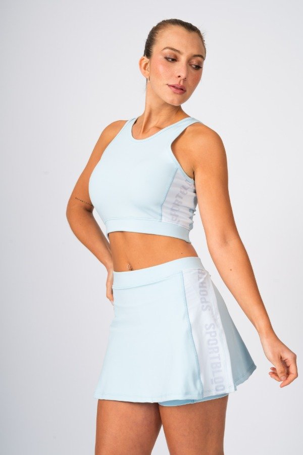 Producto - Pollera Venus Celeste