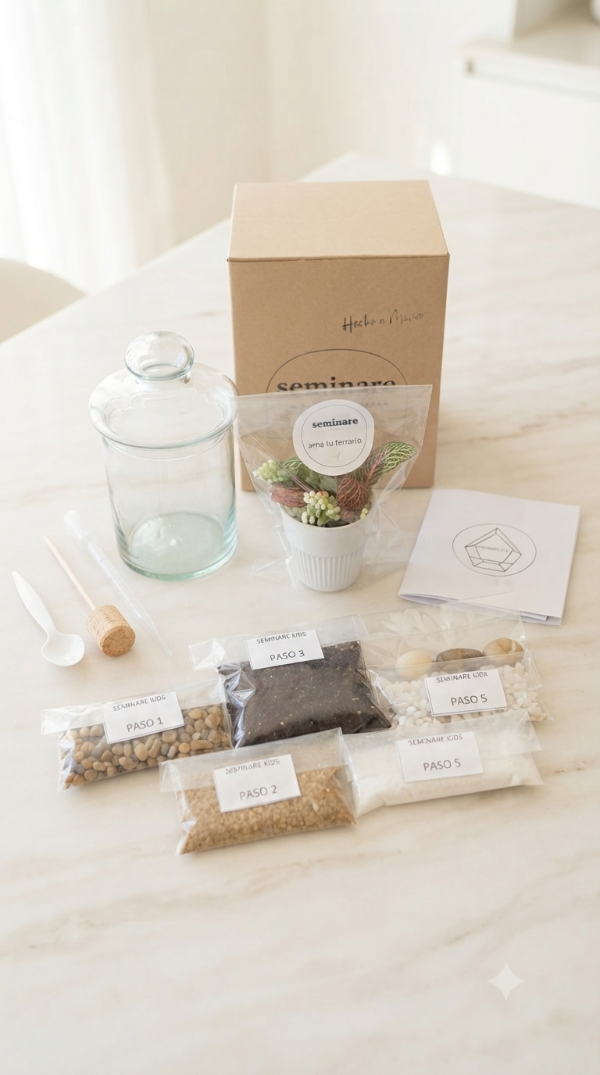 Producto - KIT PARA ARMAR TERRARIOS - 5