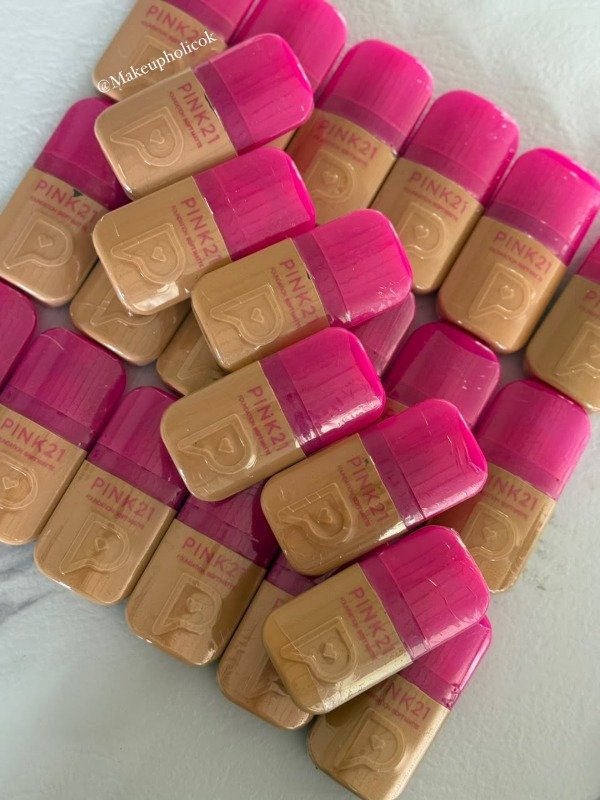 Producto - BASE FOUNDATION 12 HS TAPA ROSA - PINK 21 - CAJA DE 24 UNIDADES - 0