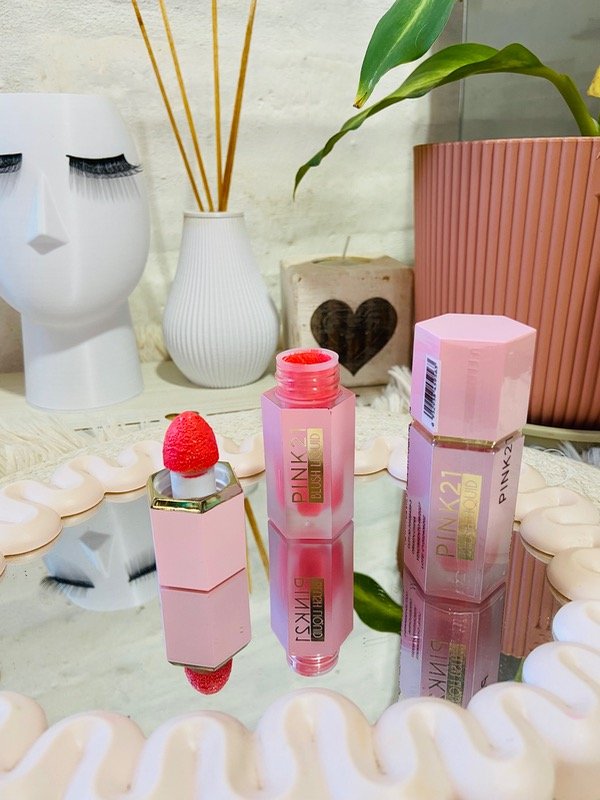 Producto - Rubor Líquido con Pompón Pink 21