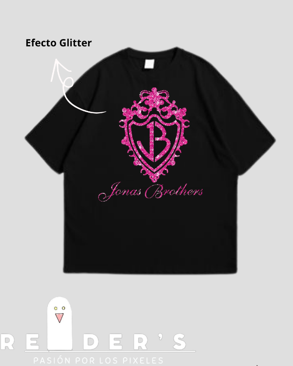 Producto - Remera Jonas Efecto Glitter