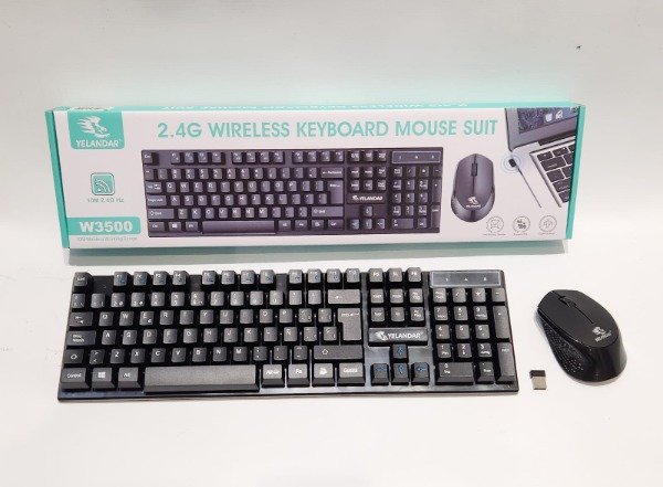 Producto - COMBO TECLADO+MOUSE INALAMBRICO YELANDA