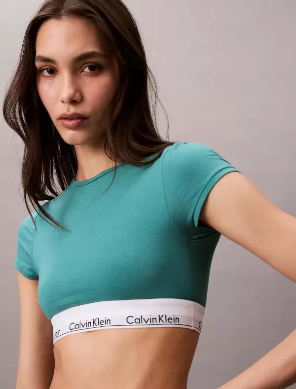 Producto - Calvin Klein Icon Cotton Modal T-Shirt Bralette talle M sin relleno