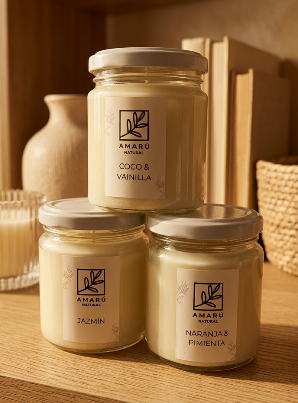 Producto - BLUE - Vela de soja