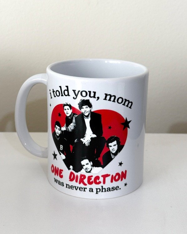 Producto - Taza ONE DIRECTION WAS NEVER A PHASE - Taza de One Direction