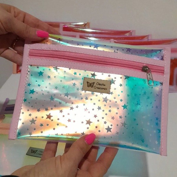 Producto - Sobre Cristal estrellas (rosa)