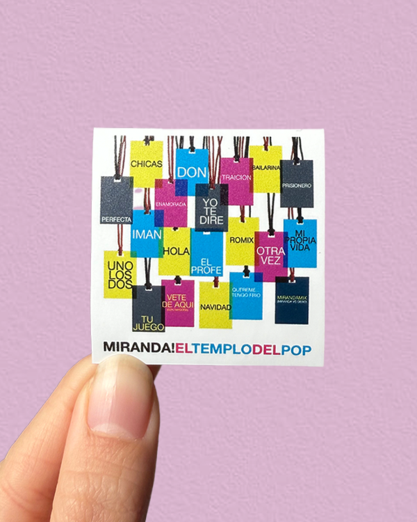 Producto - EL TEMPLO DEL POP - Sticker Individual Miranda
