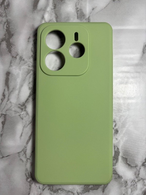 Producto - Silicona lisa verde Redmi note 14 5g