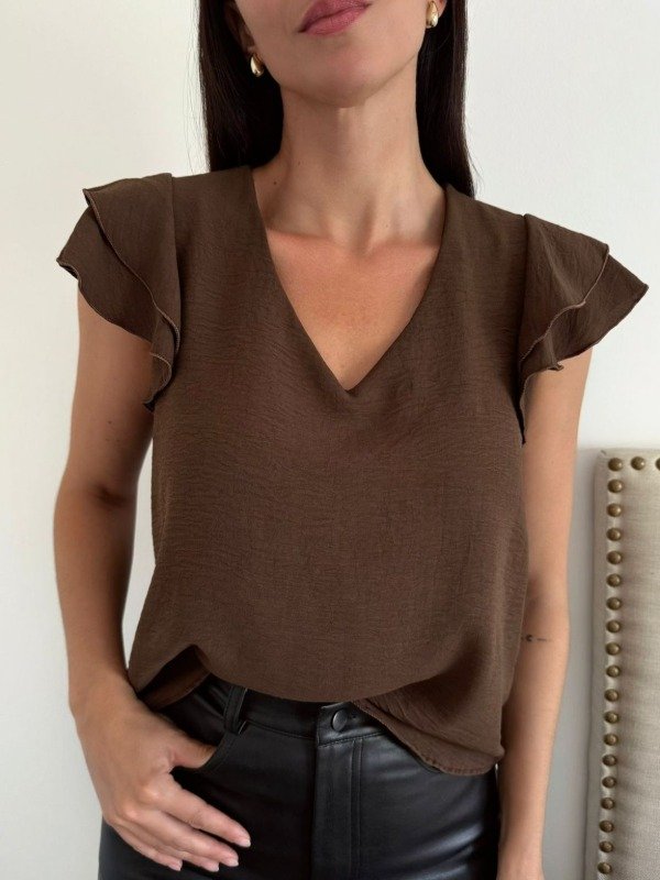 Producto - Blusa (chocolate/bordo)
