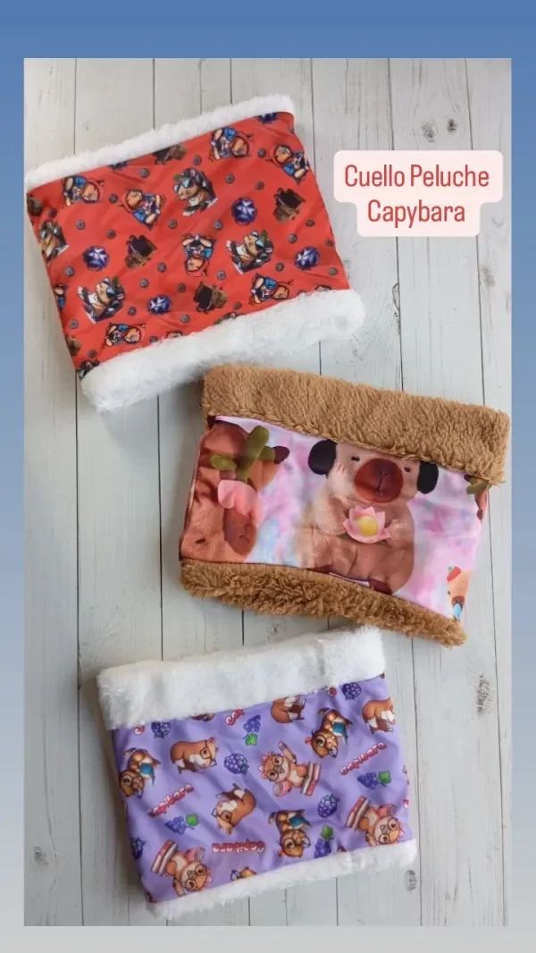 Producto - CUELLO PELUCHE CAPYBARA 1