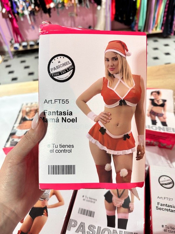 Producto - Disfraz premium MAMÁ NOEL