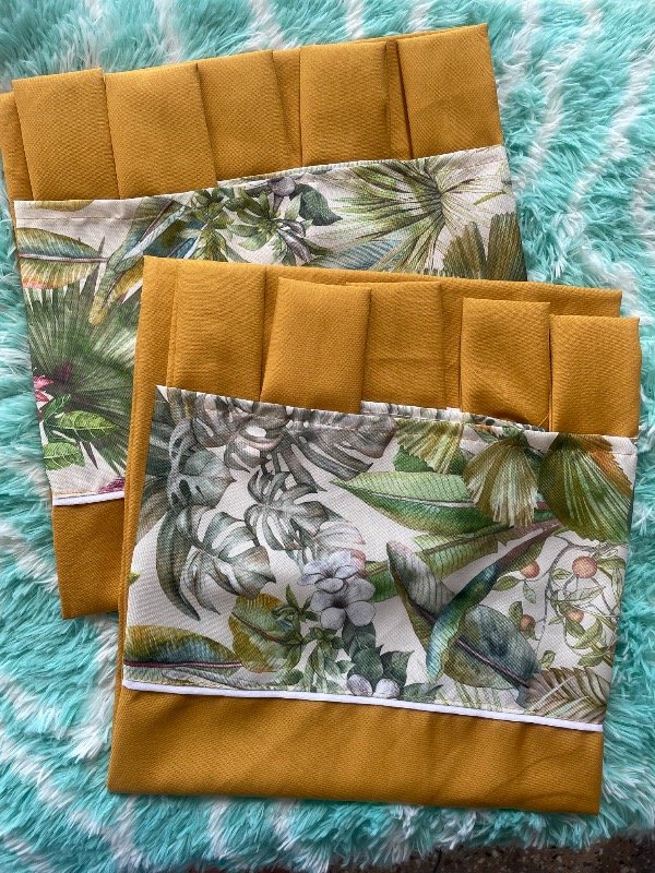 Producto - Cortinas cortas Dumoy con faldón