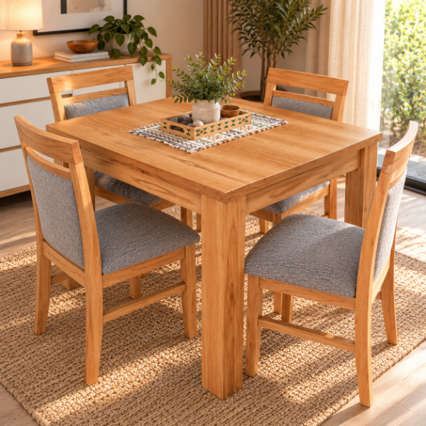 Mesa Cuadrada 80x80 de TM MUEBLES
