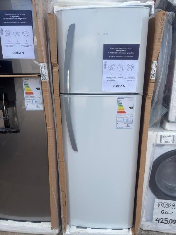 Producto - HELADERA DREAN CÍCLICA DE 277Litros BLANCA