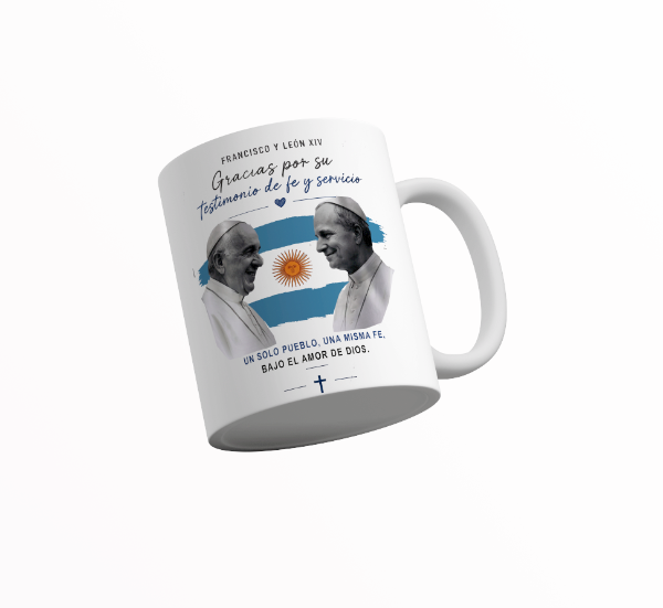 Producto - Taza Personalizad Papa León XIV Argentina #13 - 7