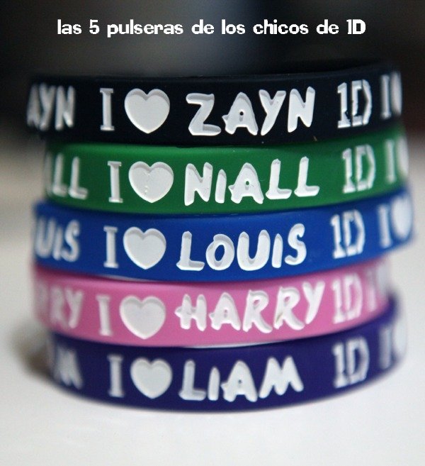 Producto - PULSERA ONE DIRECTION INTEGRANTES