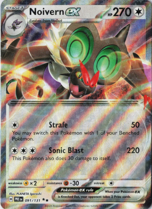 Producto - Noivern ex - 091/131 - Prismatic Evolutions - Holo