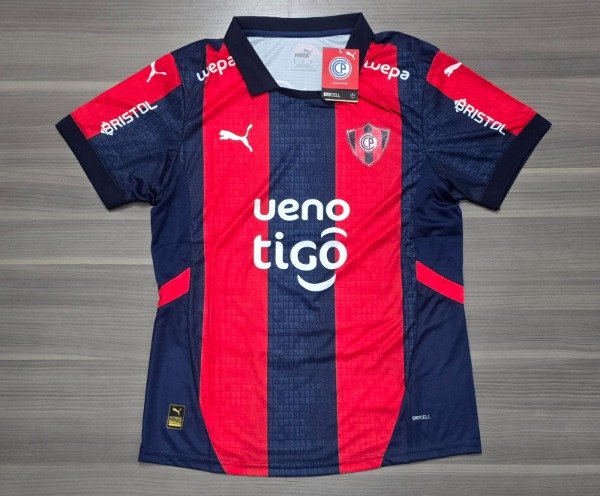 Producto - CERRO PORTEÑO TITULAR VERSION JUGADOR TALLES(S/ M/ L/ XL)