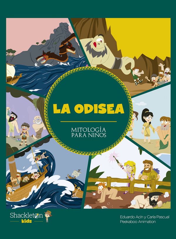 Producto - La Odisea - Mitologia para niños - Carla Pascual Roig - Eduardo Acín Dal Maschio