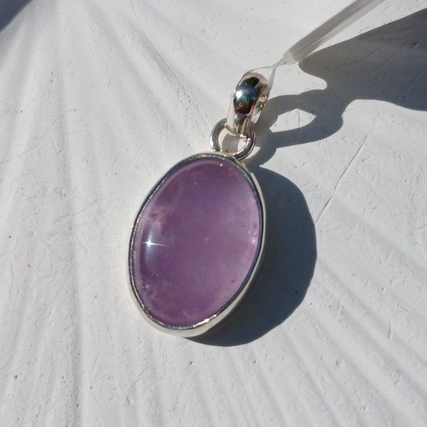 Producto - Dije Plata 925 amatista lavanda oval