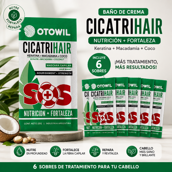 Producto - Baño de crema cicatric hair x6 - 1
