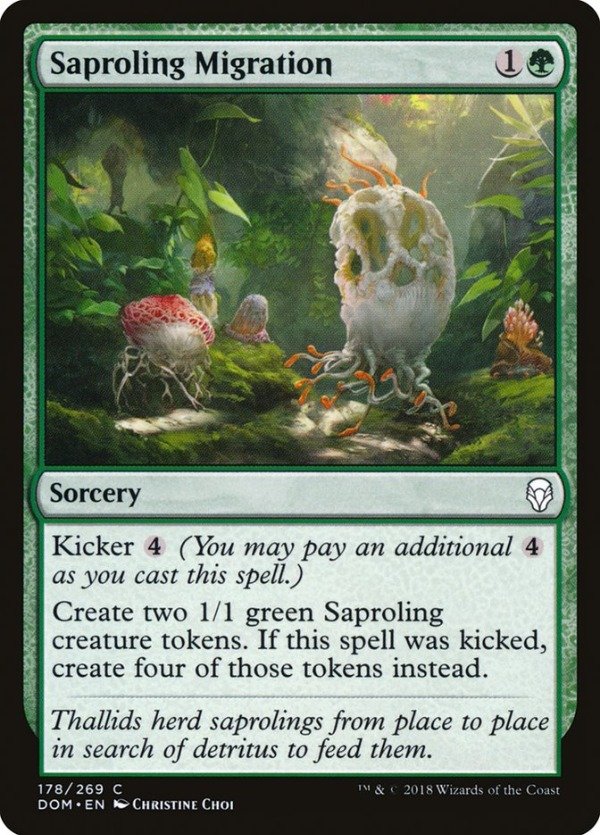 Producto - Saproling Migration  Dominaria