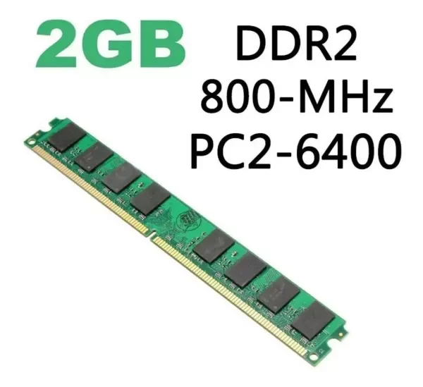 Producto - Memoria Ddr2 2Gb 800Mhz Genérica