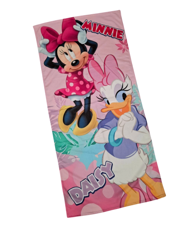 Producto - Toallon microfibra Minnie y Daisy