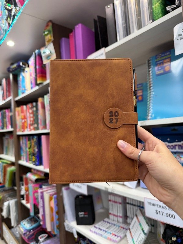 Producto - Agenda Iman Diaria Marron