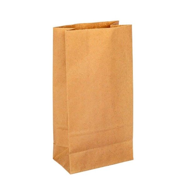 Producto - BOLSAS DELIVERY KRAFT FM3 FONDO CUADRADO 12,5x7x24,5 Cm x50u